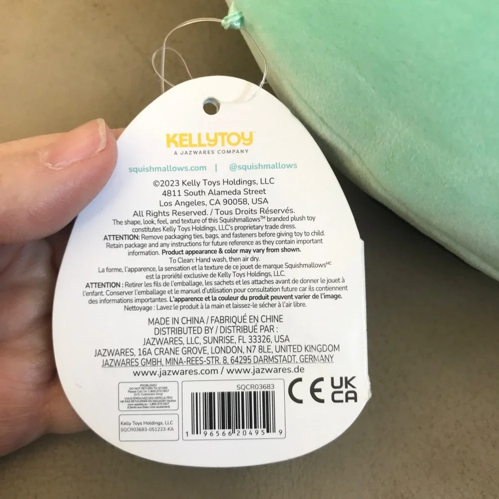 Squishmallows dear frog